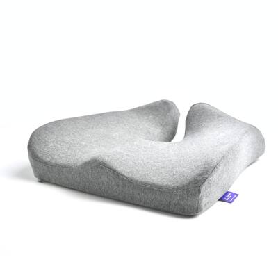 Cushion Lab Patented Pressure Relief Seat Cushion for Long Sitting Hours on Office/Home Chair - Extra-Dense Memory Foam