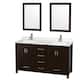 Option Espresso / Giotto Quartz Top / Brushed Chrome