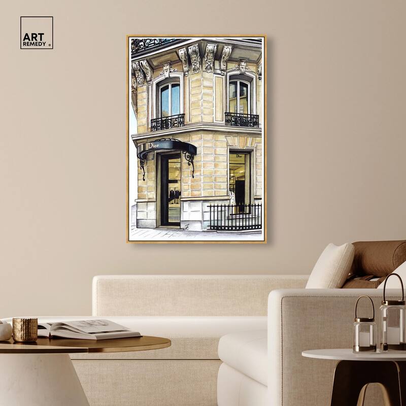 Doll Memories - Glamorous Drama Canvas by Art Remedy