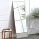 preview thumbnail 78 of 165, Modern Freestanding Full Length Rectangular Floor Mirror 64.17x21.26 - Champagne