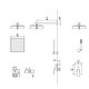 preview thumbnail 35 of 33, Wall Mount Shower Faucet with Rough-In Valve
