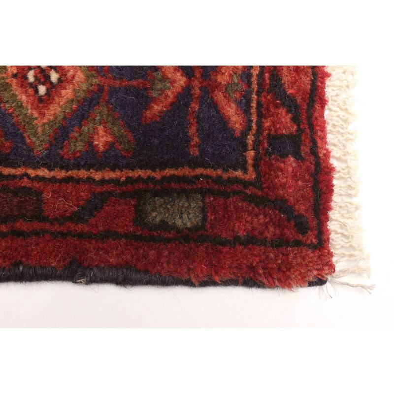 ECARPETGALLERY Hand-knotted Anadol Red Wool Rug - 3'11 x 6'7