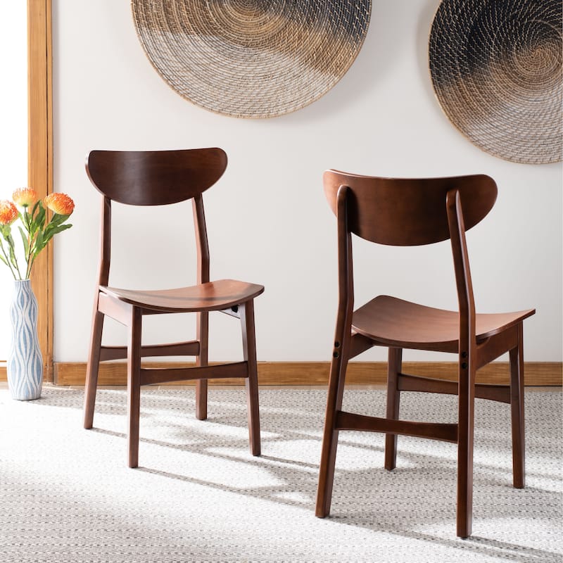 SAFAVIEH Lucca Retro Dining Chair (Set of 2)