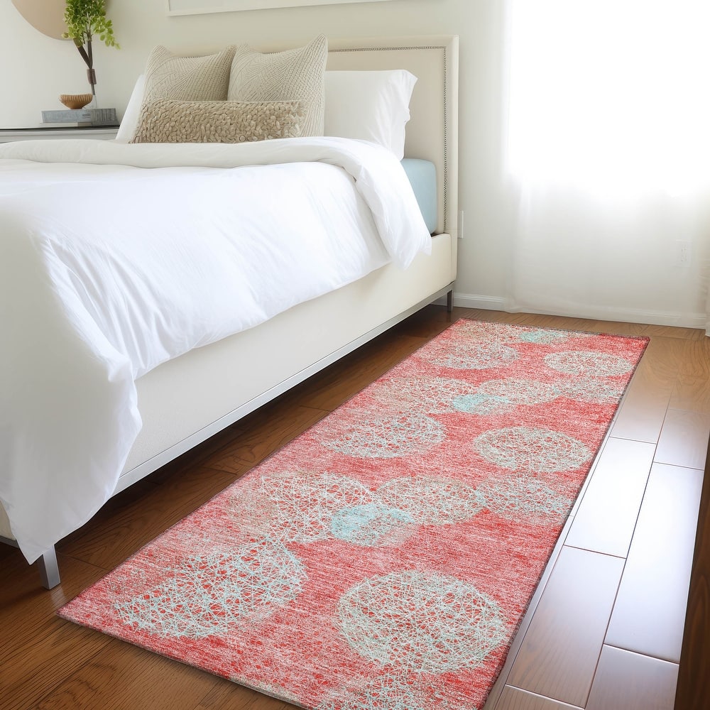 Premium Washable Super Soft Modern Sphere Mayfield Rug