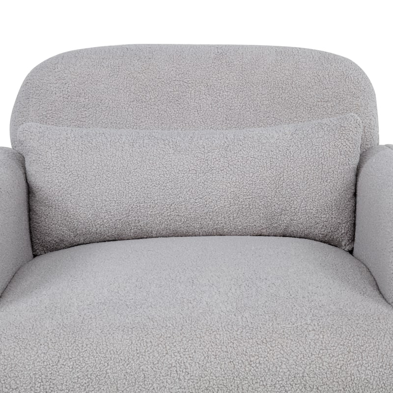 Teddy Accent Chair with Pillow