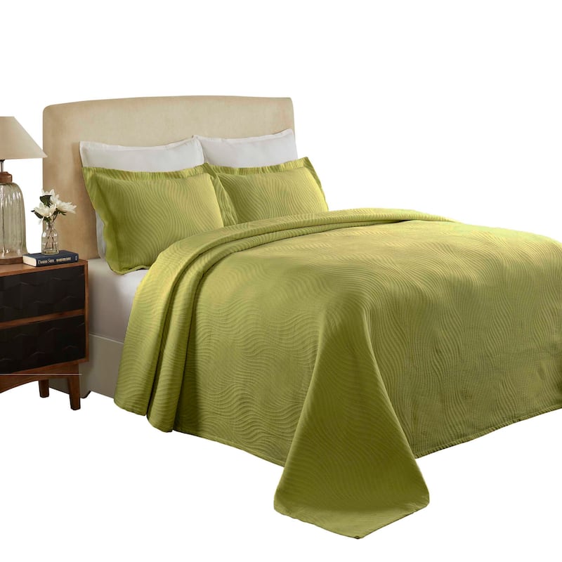 Superior Cascade Cotton Decorative Bedspread Set