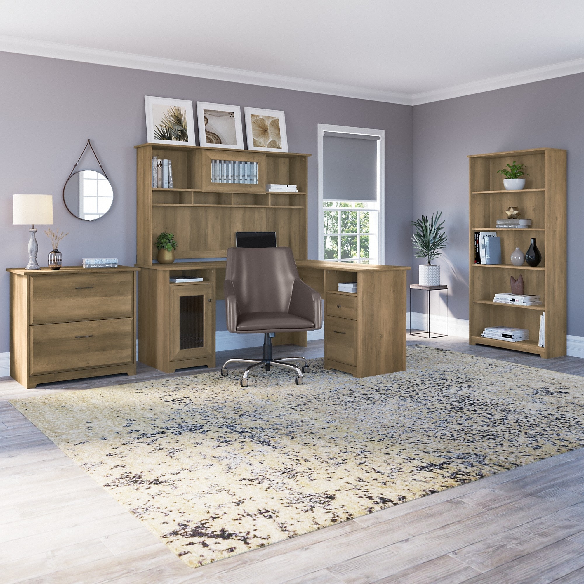 Bush furniture cabot 60w clearance l shaped computer desk