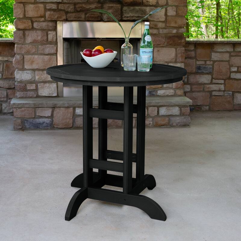 Highwood 36" Round Counter Height Outdoor Table