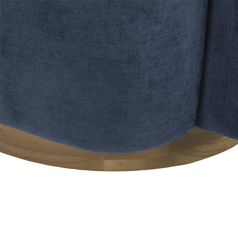 Spruce & Spring Ray Modern Swivel Accent Barrel Chairs