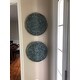 Madison Park Rosalie Blue Iron Painted Wall Decor Set of 3