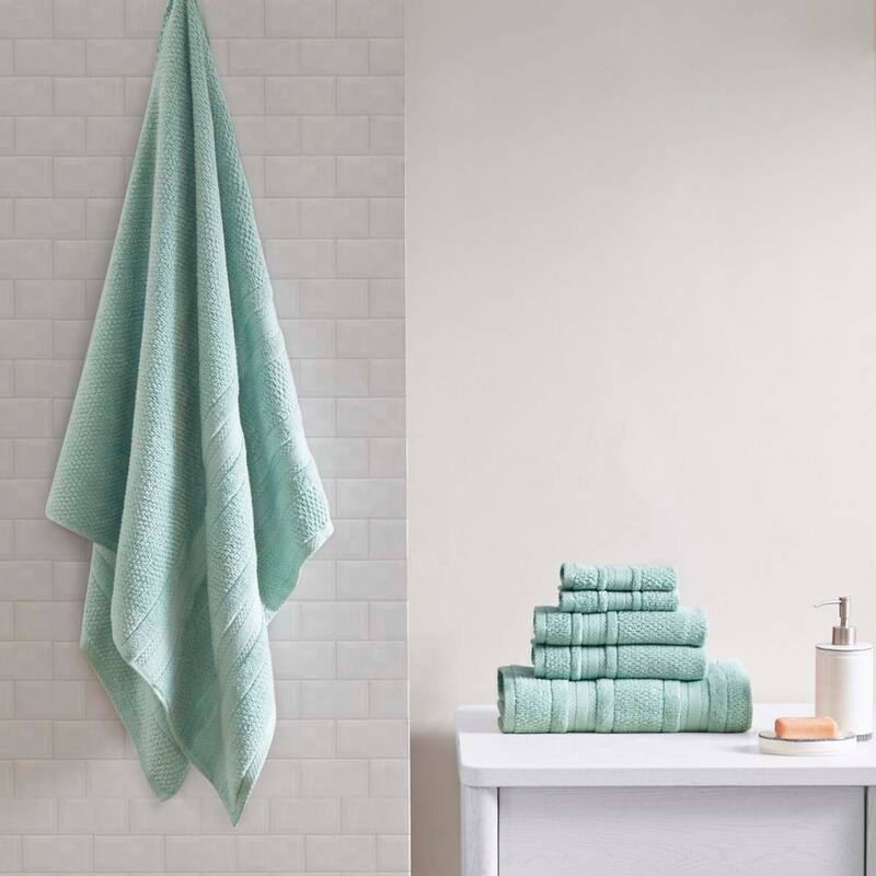 Super Soft Cotton Bath Towel 6 Piece Set