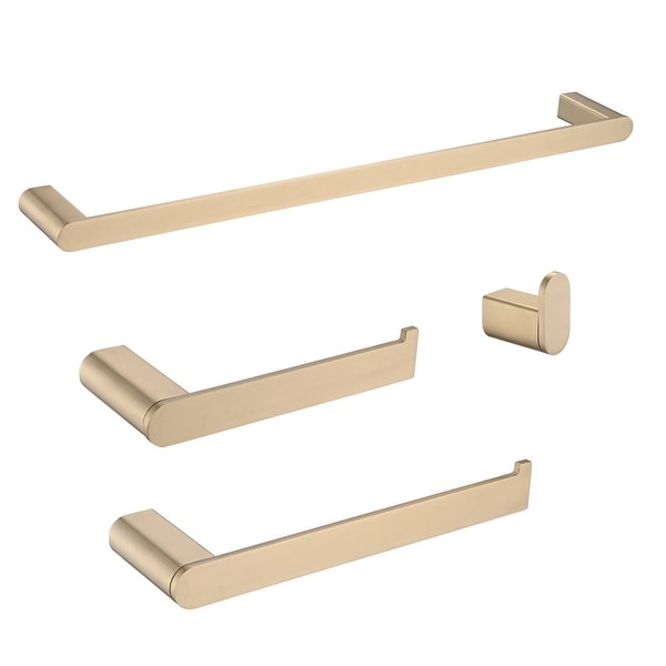 4 Piece Bathroom Hardware Set Wall Mount Bathroom Accessories