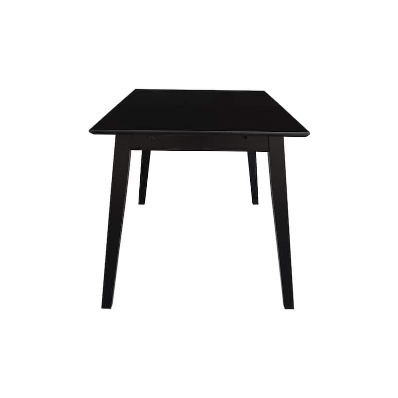 International Concepts Solid Wood 60" Butterfly Extension Dining Table