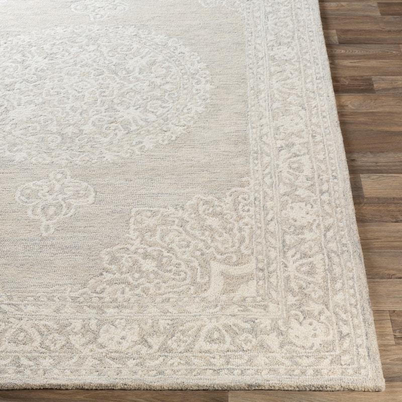 Mandira Handmade Medallion Wool Area Rug