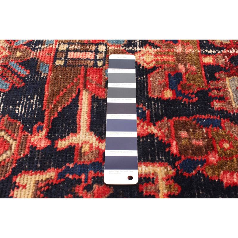 ECARPETGALLERY Hand-knotted Andelz Dark Navy Wool Rug - 3'7 x 5'2