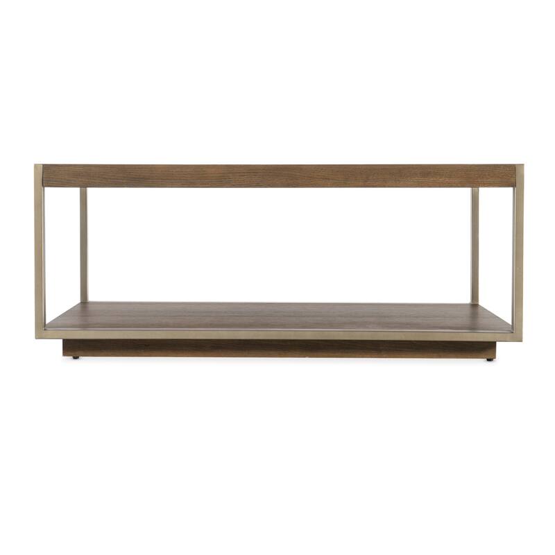 Hooker Furniture M11-80110-89 Hammon 42" Wide Square Metal, White Oak