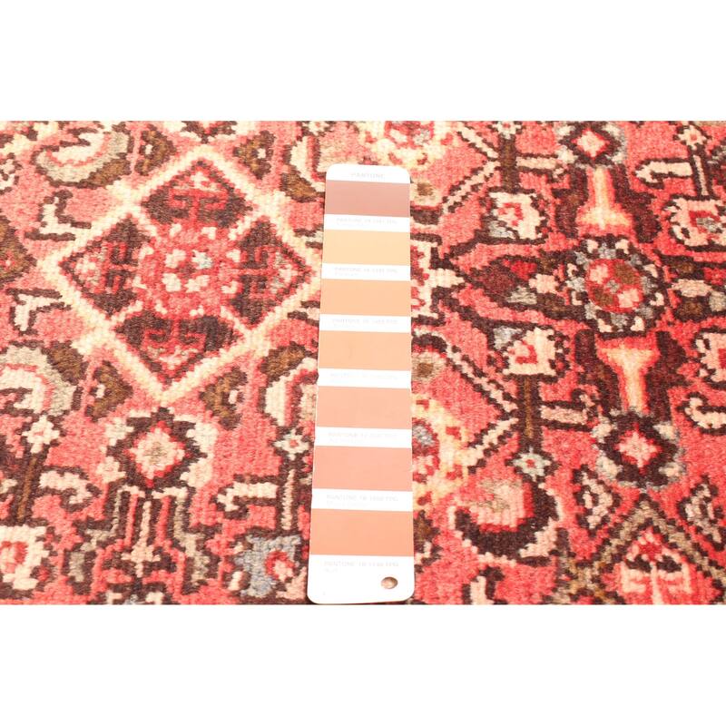 ECARPETGALLERY Hand-knotted Andelz Copper Wool Rug - 2'4 x 10'1