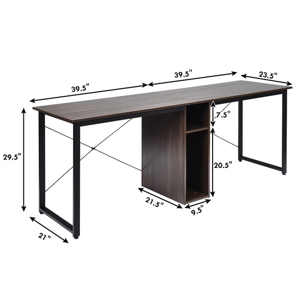 2 seater computer table