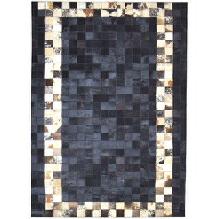 One of a Kind Hand-Woven Modern & Contemporary 5' x 8' Geometric ...