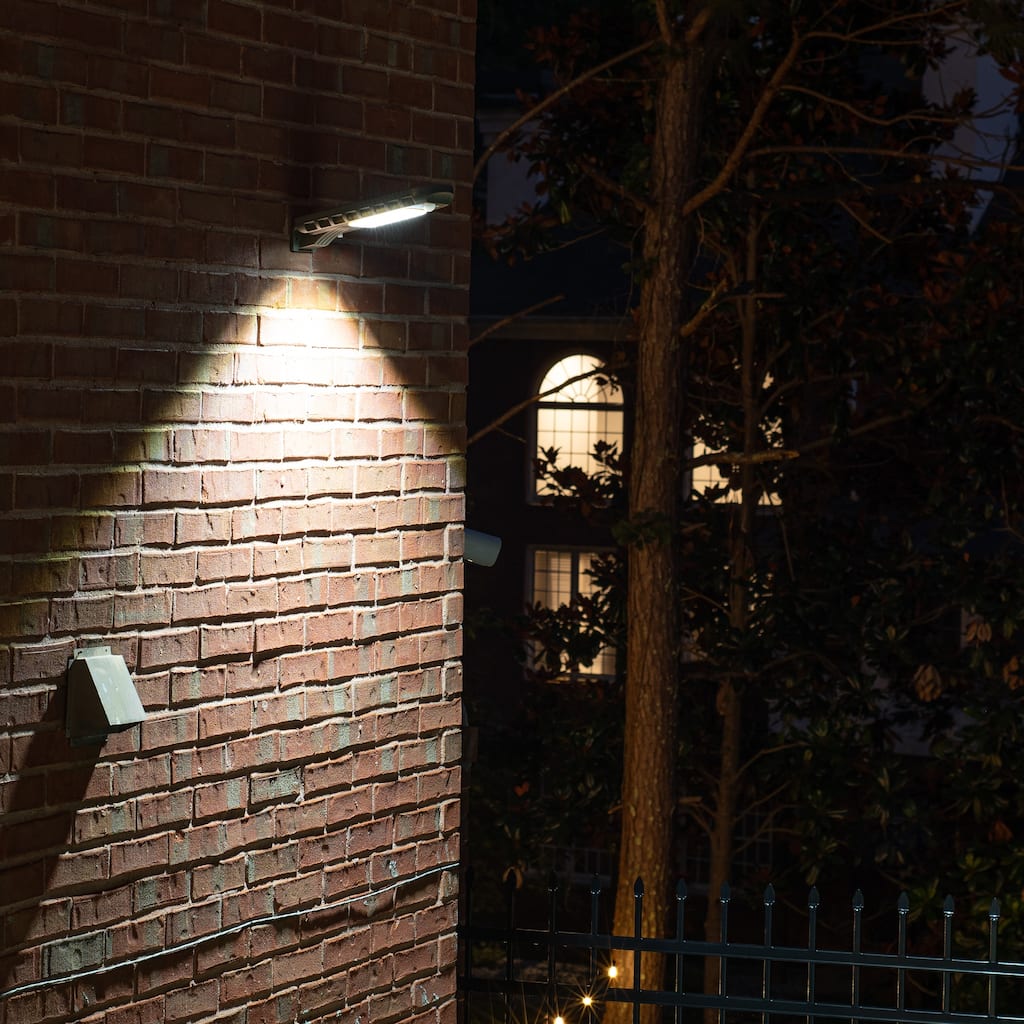 Solar 2-in-1 Outdoor Motion Sensor Security Flood Light w/ Timer