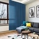 preview thumbnail 15 of 22, GoDear Design Natural Woven Adjustable Sliding Panel Track Blinds, Vertical Blinds, Dazzling Series, 45.8"- 86" W x 96" L