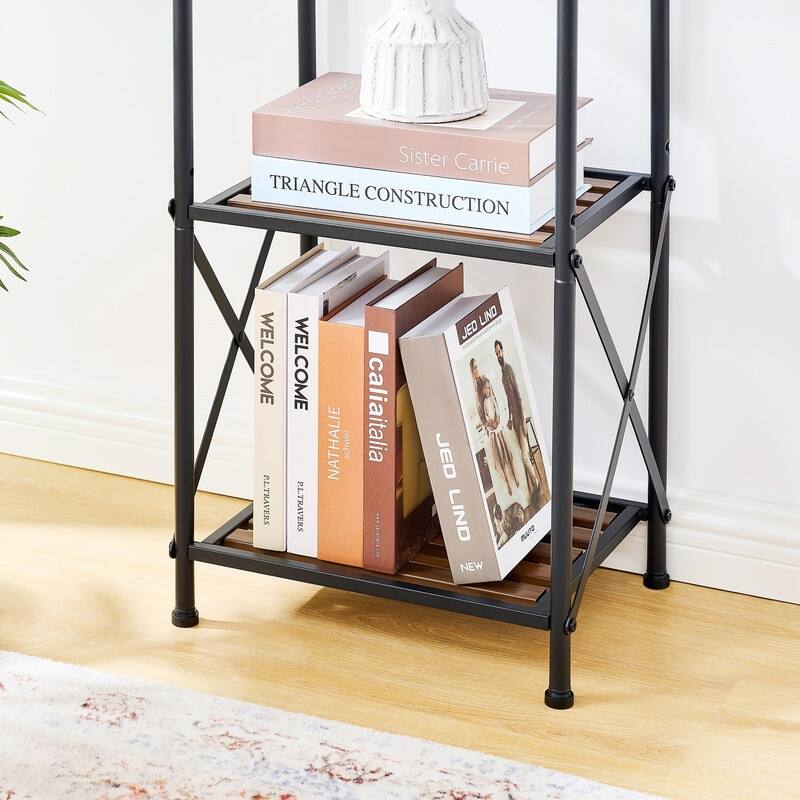 Storage Rack Shelving Unit - 15.55"D x 11.61"W x 29.48"H