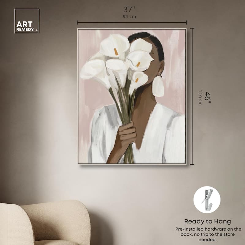 Linea I Canvas by Art Remedy