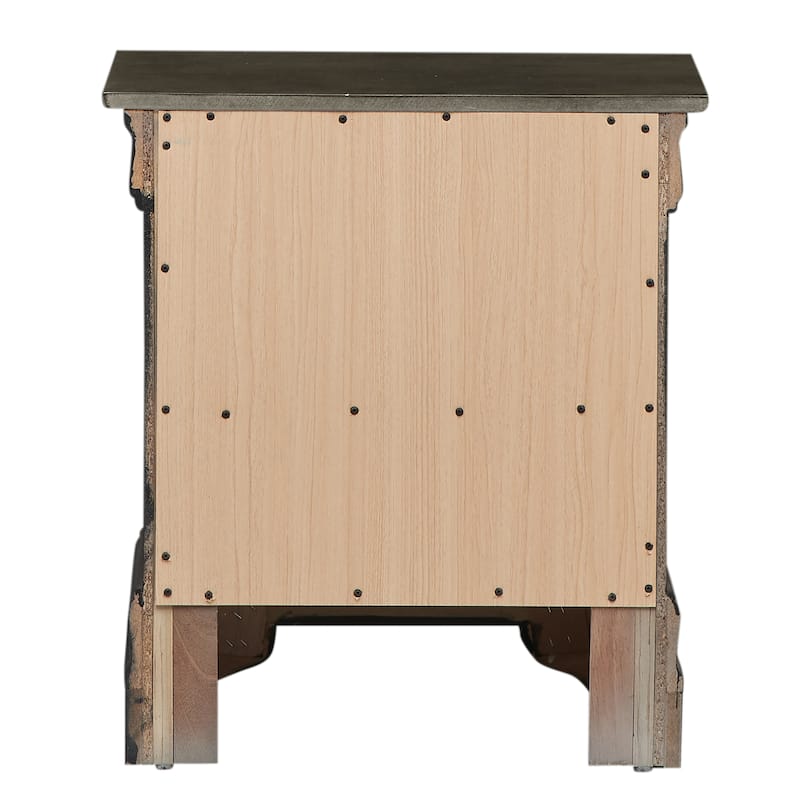 Charming Traditional Nightstand - Grey
