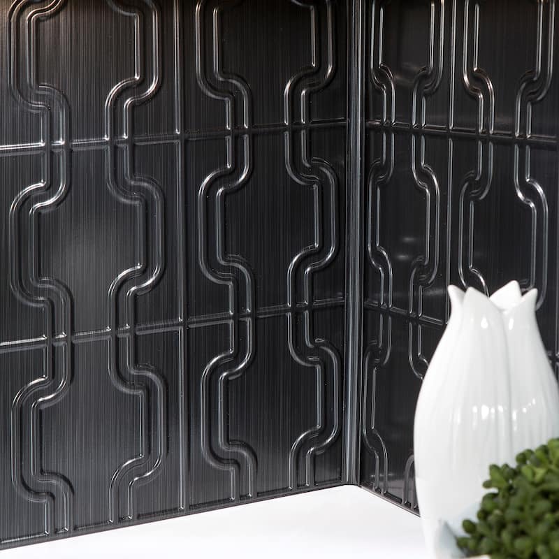 FASÄDE Chain Decorative Vinyl Backsplash Panel