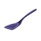 preview thumbnail 1 of 6, Hutzler 7.25 Inch Mini Melamine Angled Slotted Turner Spatula Violet