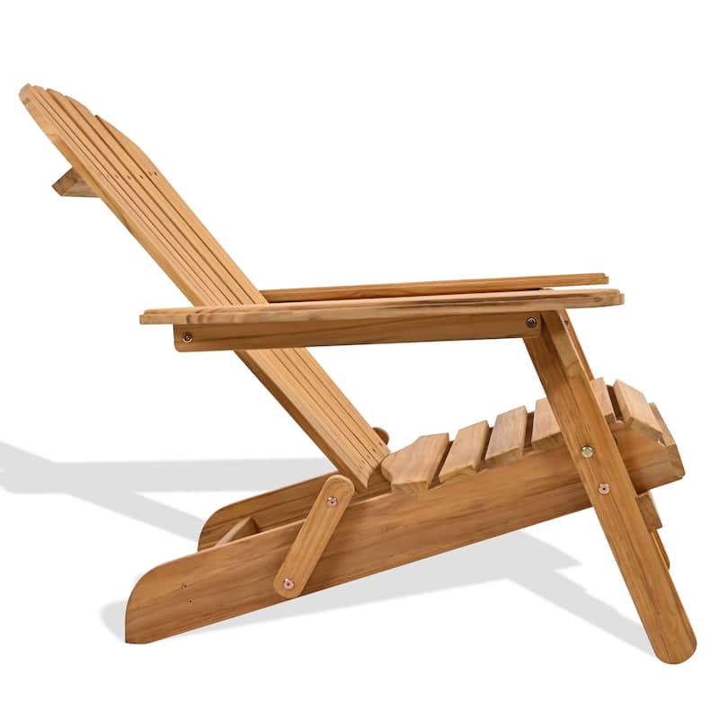 SAFAVIEH Couture Alani Teak Adirondack Chair - 30"W x 32"D x 35"H