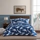 preview thumbnail 1 of 7, Eddie Bauer Vinny And Shark Friends Reversible Blue Comforter Bonus Set