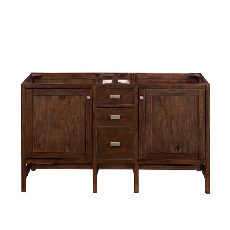 James Martin Vanities E444-V60D-3WZ Addison 60" Free Standing Double