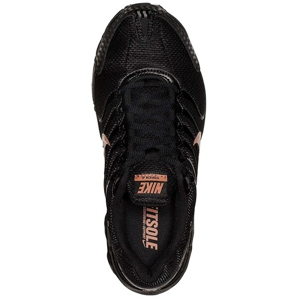 black and rose gold nikes womens