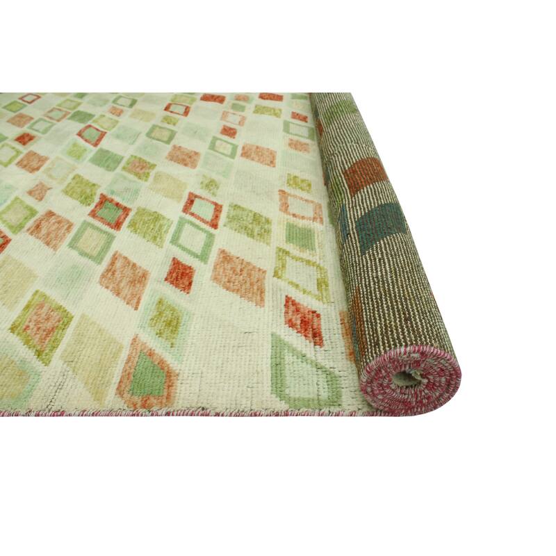 Balochi Obike Ivory/Rust Rug - 8'4" x 11'6"