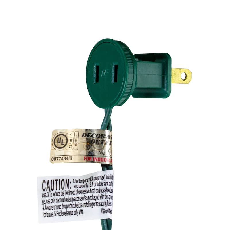 35ct LED Mini Christmas Lights 11.25ft Green Wire - 11.25'