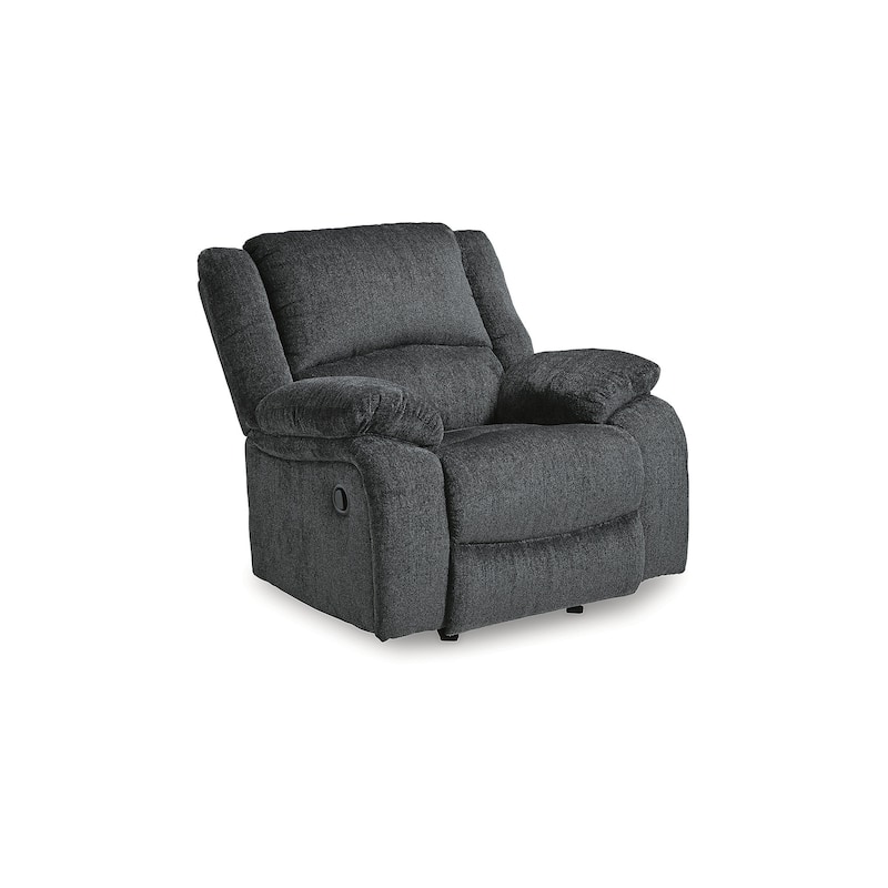 Draycoll Contemporary Rocker Recliner, Slate