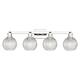 Option Polished Nickel / Clear Basketweave