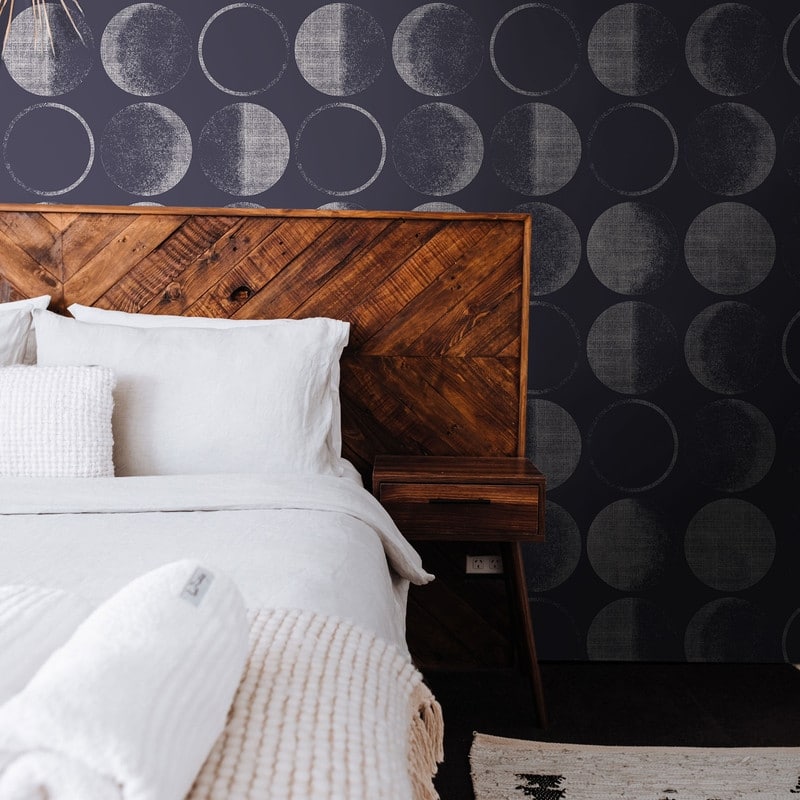 Moons Removable Peel and Stick Wallpaper