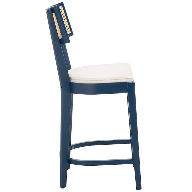SAFAVIEH Nana 27-inch Counter Stool - 18.5 In. W x 20.6 In. D x 42.7 In. H - 19Wx21Dx43H