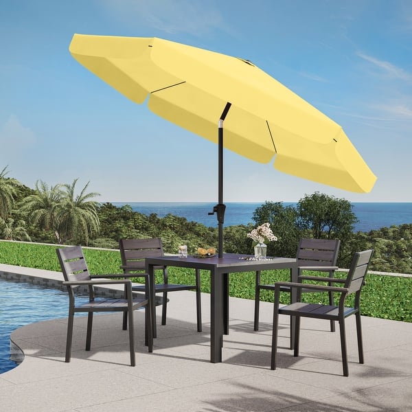 10 ft diameter patio umbrella 10-Foot Outdoor Water/UV-Resistant Umbrella, Round Tilt Garden Market Table Mental Umbrella, with Crank, Adjustable Levels, Perfect For BBQ, Seaside, Swimming Pool, Beige : Patio, Lawn & Garden making it the perfect addition to any patio 10 ft Round Patio Cantilever