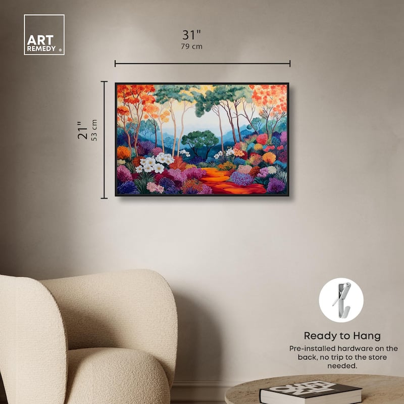 Solara's Bloom II Canvas by Art Remedy
