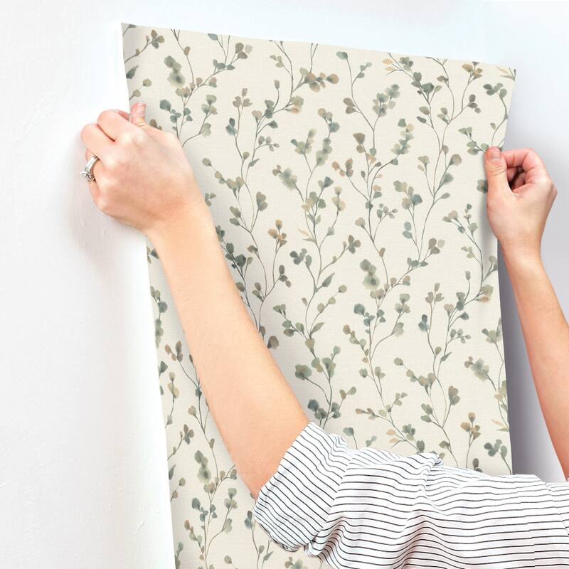 A-Street Prints Romy Forest Springtime Trail Wallpaper