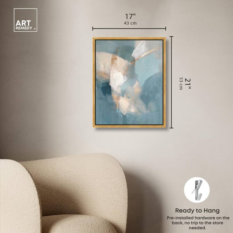 Blue Dreams Canvas by Art Remedy