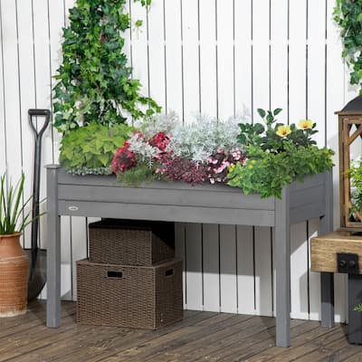 Outsunny Raised Garden Bed with Legs