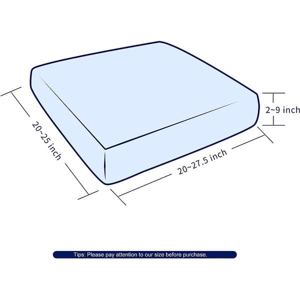 dimension image slide 0 of 3, Subrtex Stretch Separate Sofa Cushion Slipcovers (1/2/3 PCS)