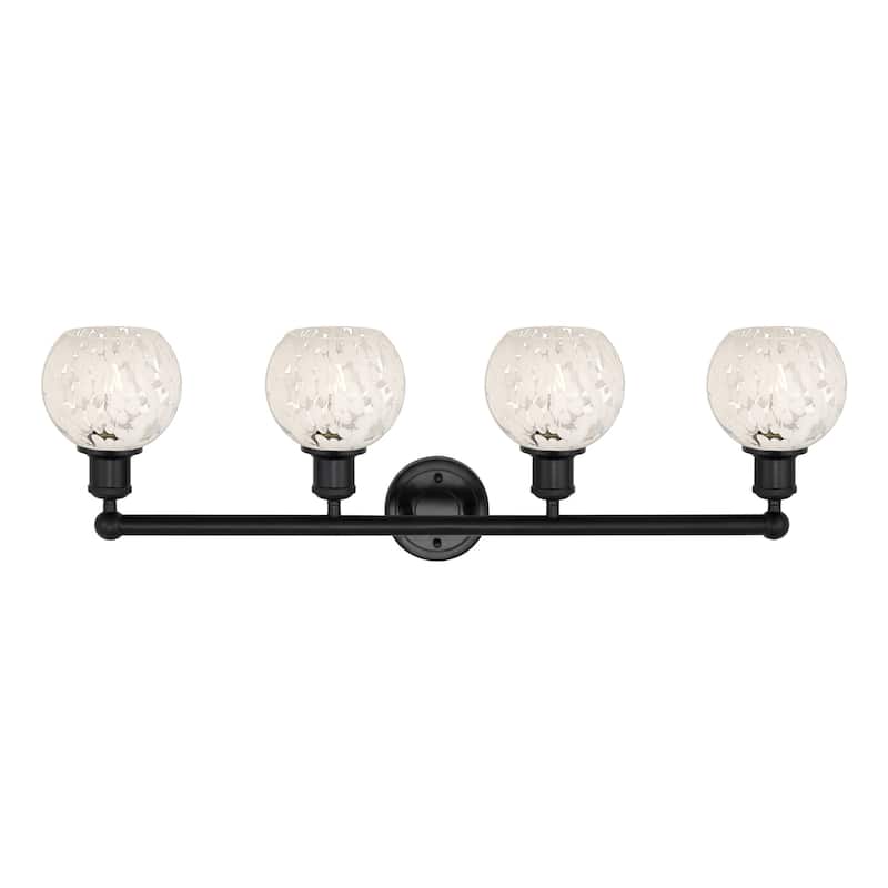 Innovations Lighting 616-4W 10 33 White Mouchette Vanity White