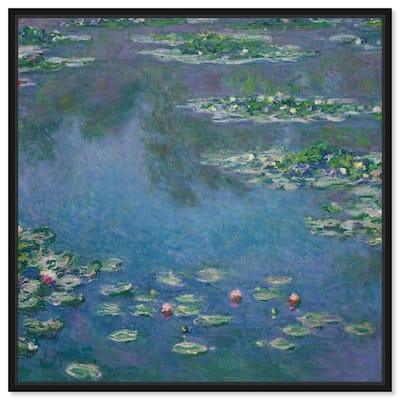 Monet Water Lilies Canvas by Art Remedy