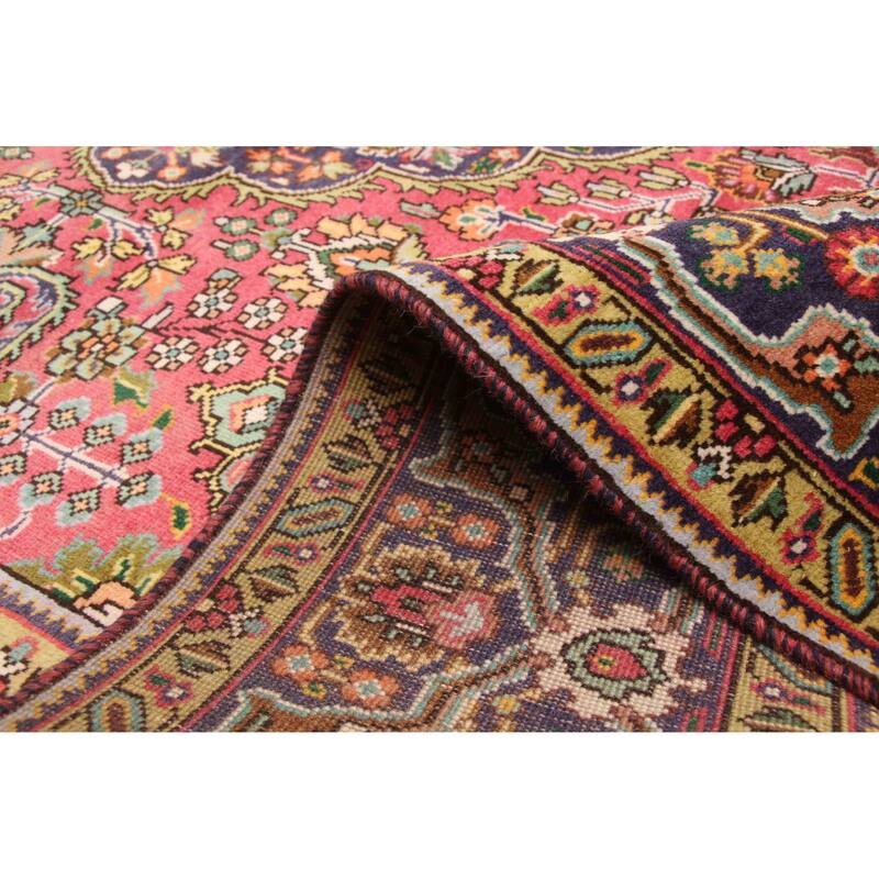 ECARPETGALLERY Hand-knotted Kayseri Red Wool Rug - 6'4 x 9'2