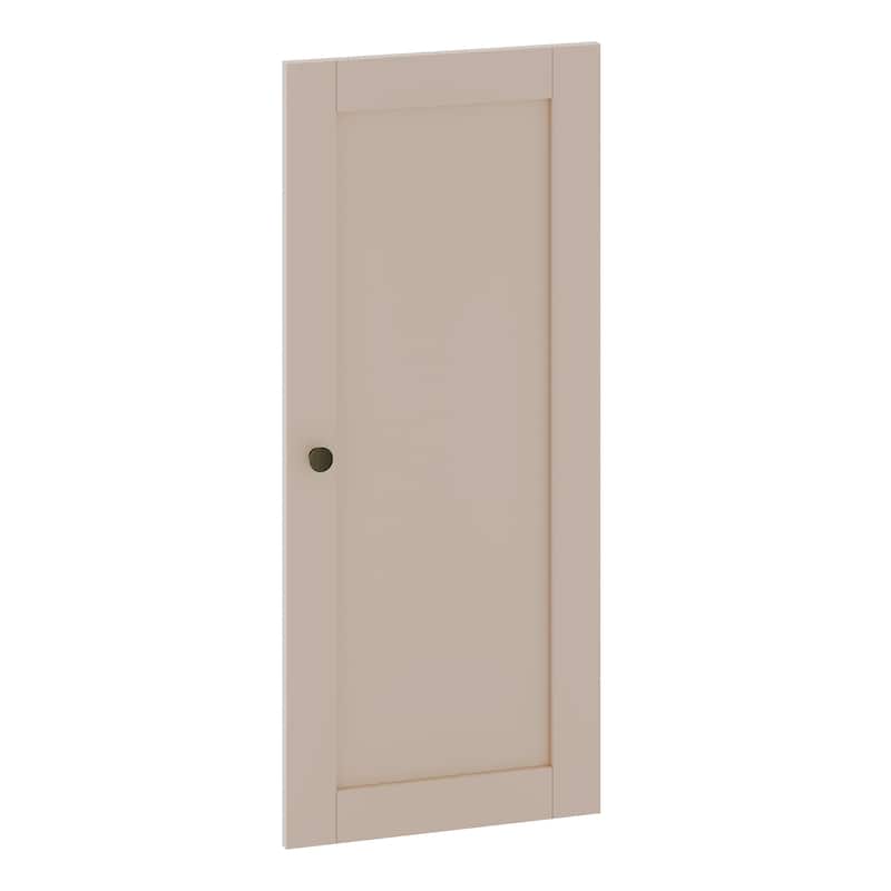 Palace Imports 100% Solid Wood Modular Shaker Door for Pantries, Sideboards, Bookcases, Bathroom Cabinets - Beige